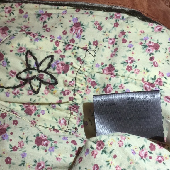 COPY - Burnt Orange Leather Jacket - Picture 8 of 8